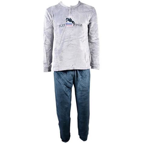 Pyjama Homme Long Sweet Secret J Polaire Vert J Polaire Vert