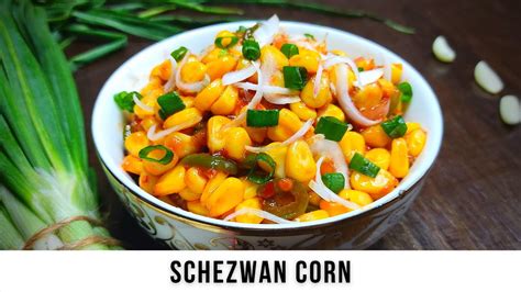 How To Make STREET STYLE SCHEZWAN CORN At Home Easy Sweet Corn Snacks