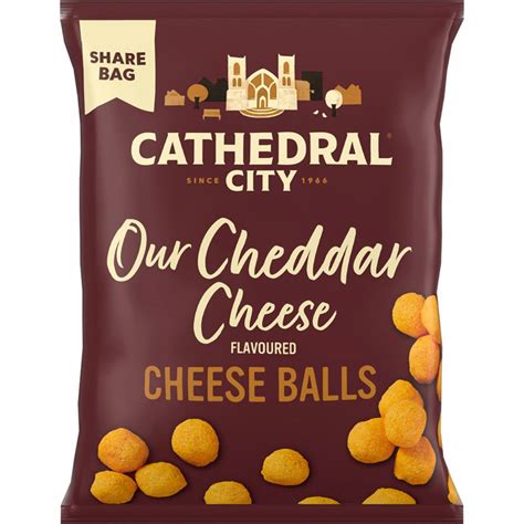 Cathedral City Our Cheddar Cheese Flavoured Cheese Balls G Sharing