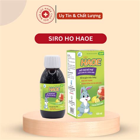 Haoe Cough Syrup Helps To Support Waste Reduce Cough Sputum Dilute