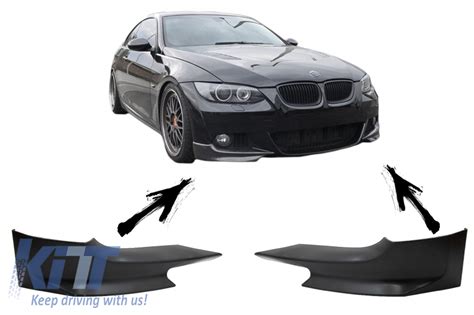 Front Bumper Splitters Spoiler Suitable For Bmw 3 Series E92 2006 2010