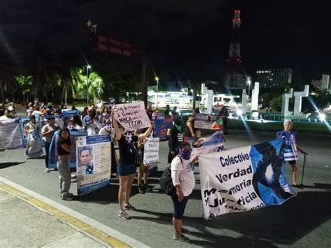 La Jornada Maya Quintana Roo Ana Ram Rez En Canc N Manifestantes