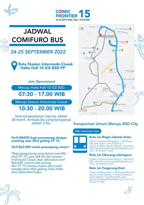 phd in Jaye studies on Twitter: "RT @comifuro: Akan ada 2 bus yang ...