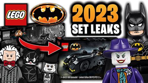 NEW LEGO Batman 89 Batmobile & Batcave Minifigures Leaks | Brick Finds & Flips