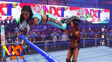 Wwe 2k22 Nxt Womens Tag Team Championship Rematch Kacy And Kayden Vs The