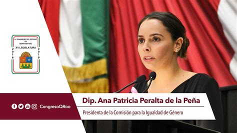 Intervenci N De La Dip Ana Patricia Peralta De La Pe A Pvem Oct