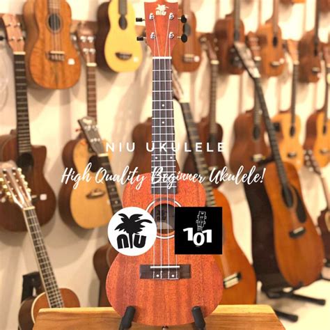 [101] High Quality Niu Ukuleles Beginner Soprano Concert Tenor Ukelele