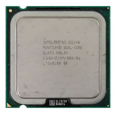 Procesador Intel Pentium Dual E2140 16ghz 1mb Lga775 800mhz Mercadolibre