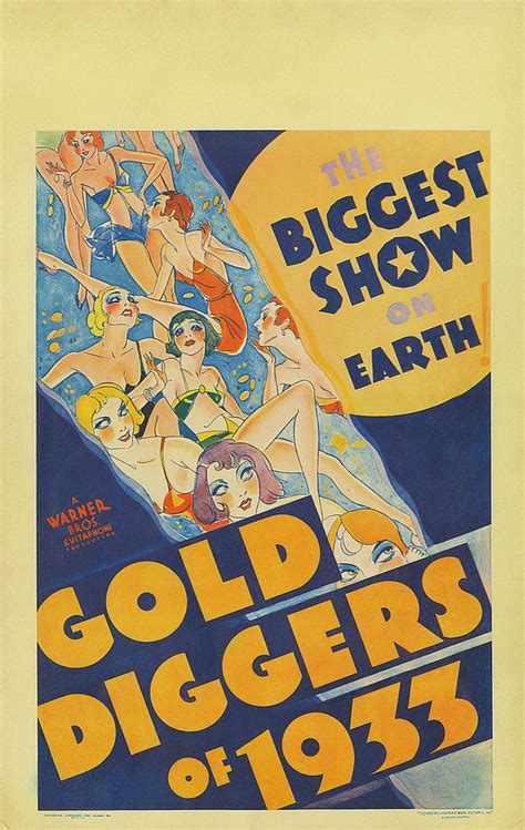 Gold Diggers Of 1933 Digital Art By Movie Poster Fine Art America