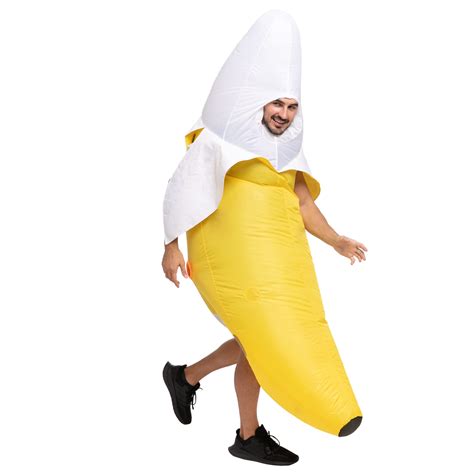 Buy Spooktacular Creationsbanana Inflatable Costume For Adult Full Body Air Blow Up Costumes