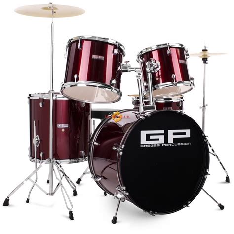 Bateria Musical Profesional Completa Greggs Percussion En