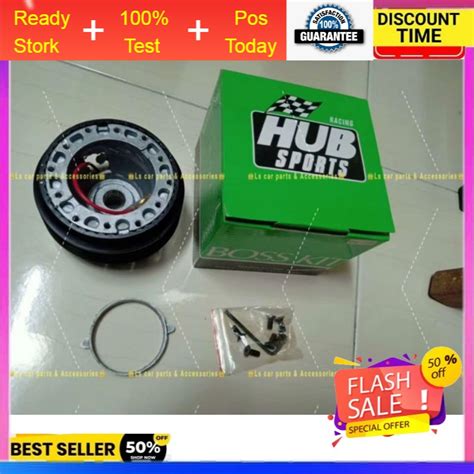 Bosskit Adapter Steering Wheel Hub Boss Kit Body Waja Gen2 Kancil Lock