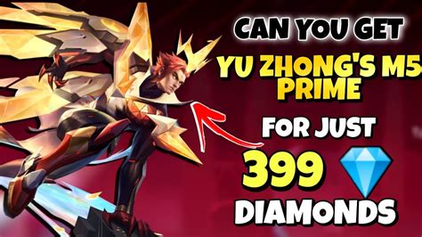 HOW TO GET YU ZHONG S M5 PRIME SKIN YU ZHONG COSMIC DRAGON MLBB