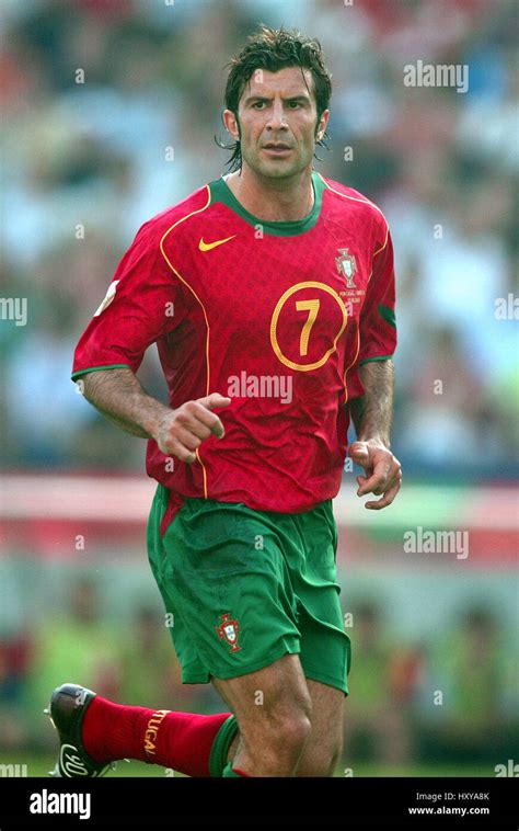 LUIS FIGO PORTUGAL & REAL MADRID CF DRAGAO PORTO PORTUGAL 13 June 2004 ...