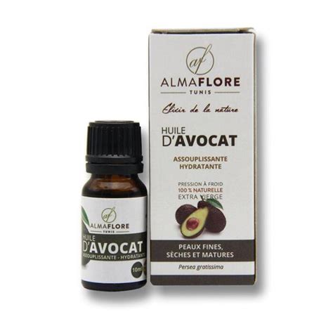 Almaflore Huile D Avocat 10 ML PARA CENTRE