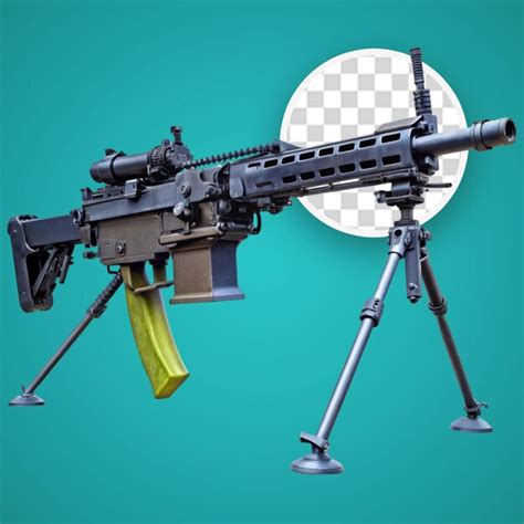 Premium PSD | Shotgun isolated on transparent background