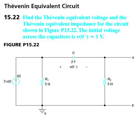 Th Venin Equivalent Circuit Find The Th Venin Chegg