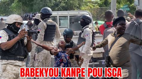 Premye Gwo Dosye Cho 14 Nov 2023 La Police Dedouble ISCA Tonbe Babekyou