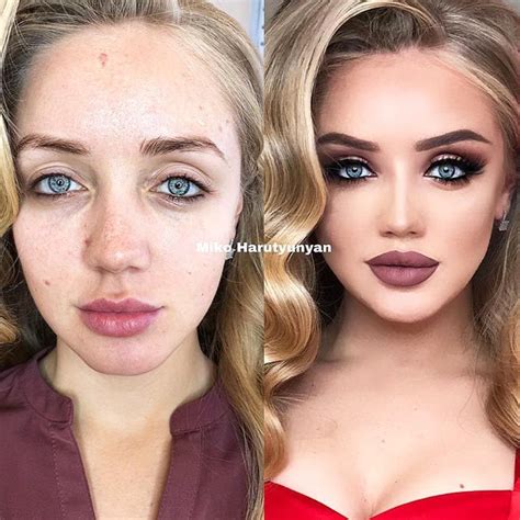 40 Incredible Before And After Makeup Transformations Makeup