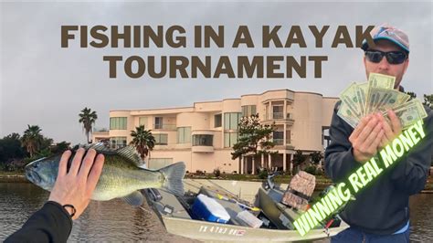 Kayak Bass Fishing Tournament Setup Competing And Winning Youtube