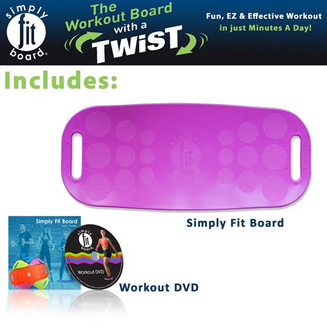 Simply Fit Board - The Workout Balance Board with a Twist, As Seen on ...