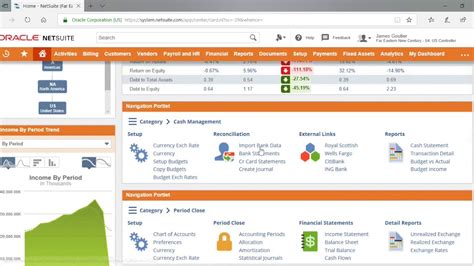 Netsuite Dashboard Overview Demo Youtube