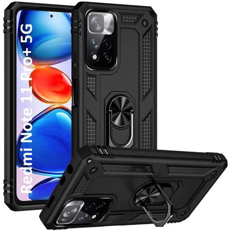 Coque Noir Pour Xiaomi Redmi Note 11 Pro 5g Redmi Note 11 Pro Plus