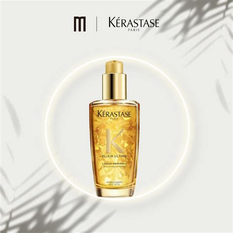 Kerastase Exlxir Ultime Hair Oil L Huile Original Argan Camellia Oil