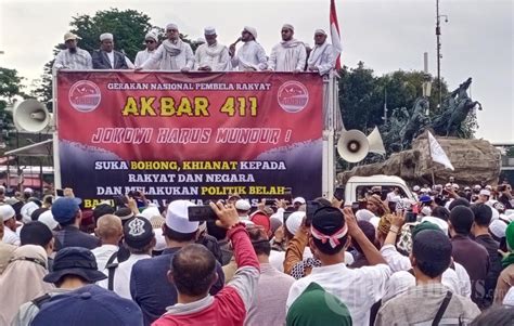 Aksi Demonstrasi Foto Tribunnews