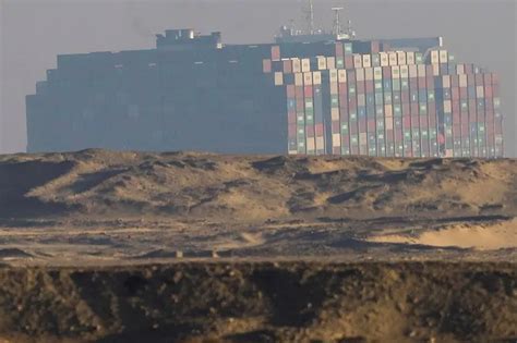 Massive Ship Blocking Suez Canal Partially Refloated