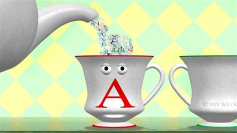 Alphabet Teapot & Teacups - Learn ABC's - YouTube