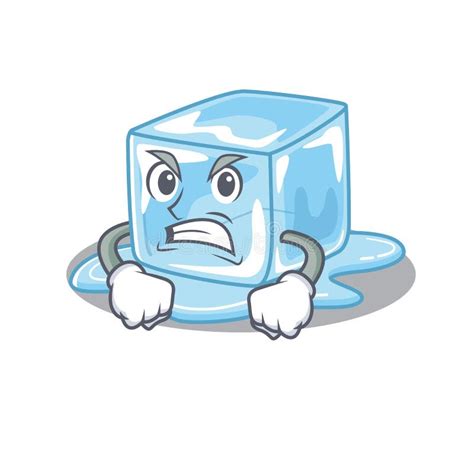 Ice Cube Of Water And Hot Cube Stock Vector - Illustration of ...