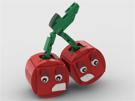 Lego Moc Pvz 2 Cherry Bomb By Excaliburtheone Rebrickable Build