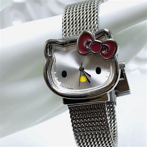 Hello Kitty Sanrio Watch Jewelry Stainless Steel With Etsy