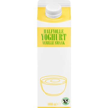 Halfvolle Vanille Yoghurt 1L Bestellen Zuivel Eieren Boter Jumbo