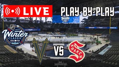 LIVE Vegas Golden Knights VS Seattle Kraken WINTER CLASSIC Scoreboard