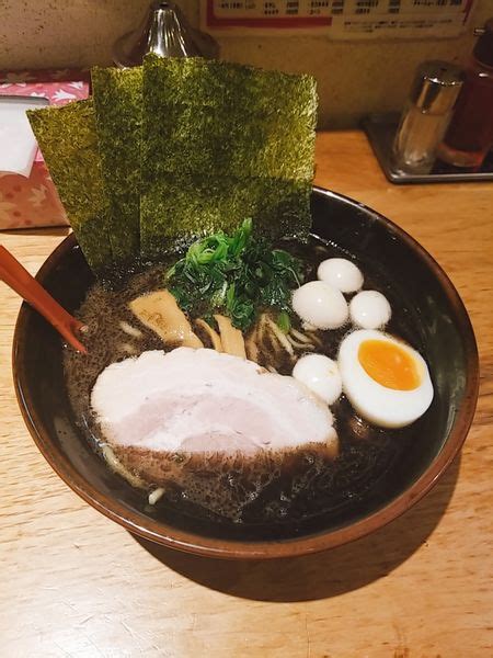 『黒マー油らーめん塩』横浜家系ラーメン 大館家のレビュー ラーメンデータベース