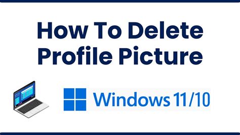 How To Delete Profile Picture In Windows 11 YouTube