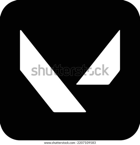 Valorant Logo Play Icon Website App Stock Vector (Royalty Free ...