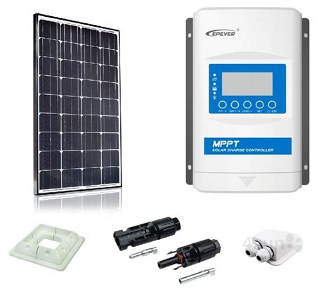 ZESTAW SOLARNY NA KAMPERA SOLAR KAMPER 130W Z MPPT ERLI Pl