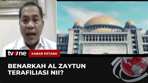 Nurwakhid Al Zaytun Punya Sejarah Dengan NII Kabar Petang TvOne