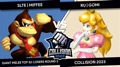 Collision Giant Melee Slte Miffee Dk Vs Ru Gomi Peach Top