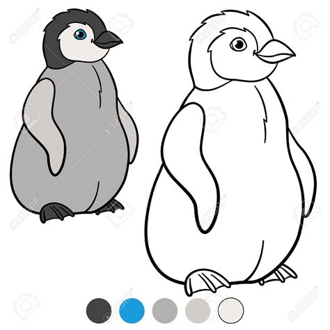 Baby Penguin Drawing At Getdrawings Free Download