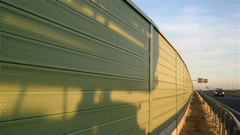 Polysoundblok Absorptive Recycled Plastic Noise Barriers