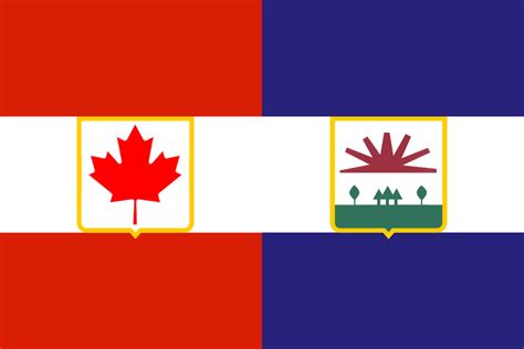 The flag of Canada-Wabanaki in the style of Austria-Hungary : vexillology