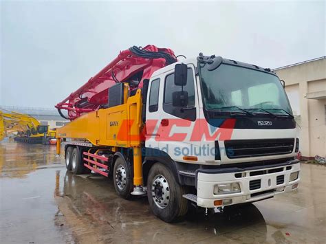 Foton Grout Volvo Howo Truck Water Hydraulic Concrete Mounted Pump