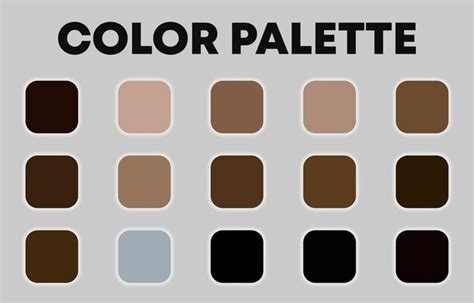 Premium Vector Color Palette Stylish Color Samples Vector Illustration