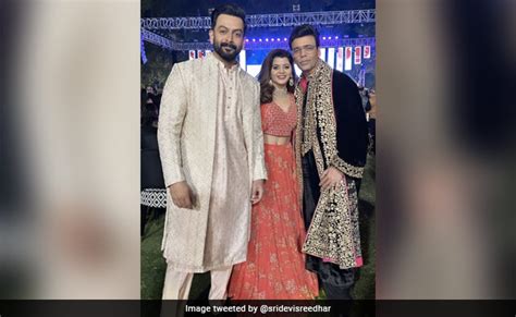 Prithviraj Sukumaran And Wife Supriya Were At Kiara Advani Sidharth