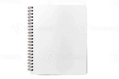 Ai Generated Blank Notebook Mockup On Transparent Background 37072725 Png