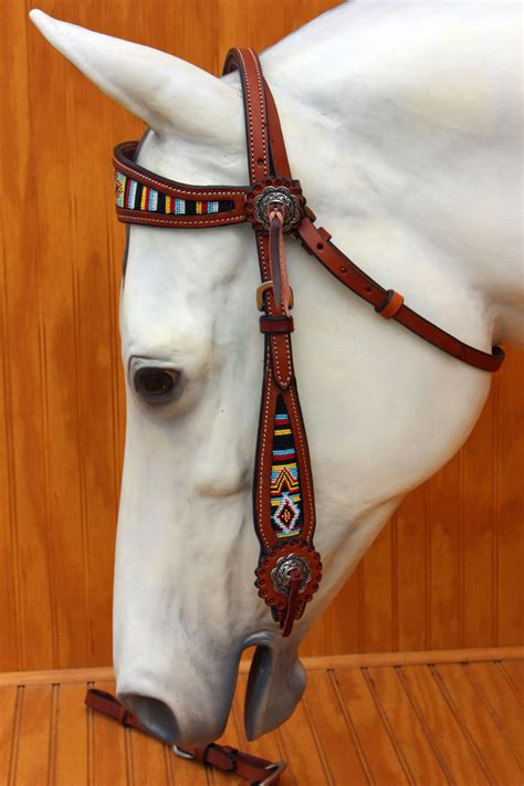 Beaded Headstalls Half Circle Ranch